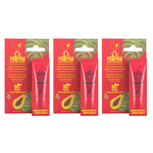 Ultimate Red Tinted Balm 10ml Trio Pack